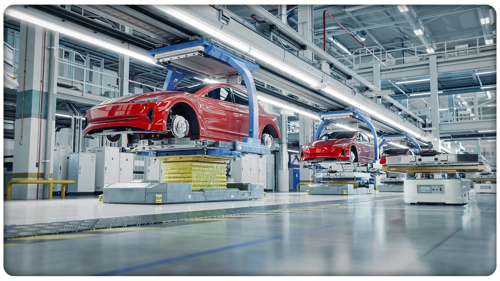 Autohäuser und Werkstätten: ein typischer Standort, den Camzify überwacht