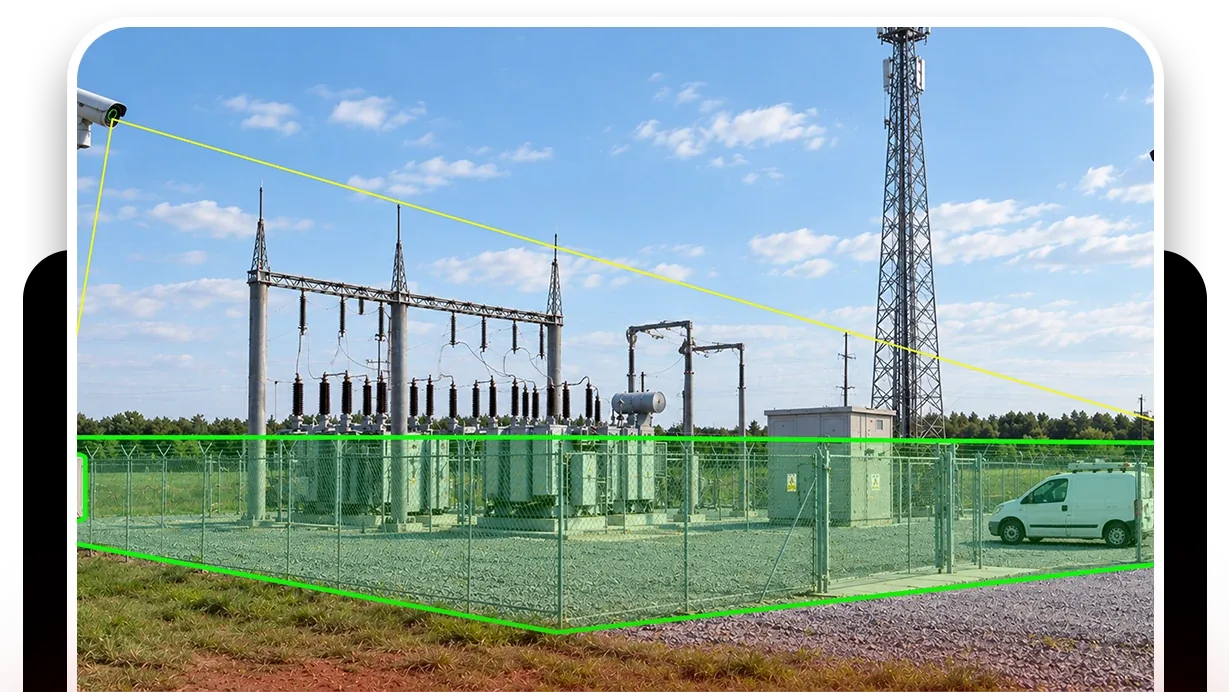 Remote site monitoring: illustration